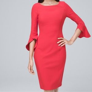 Never worn red Body perfecting dress